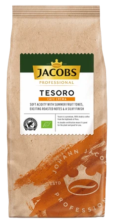 Jacobs TESORO Café Crema -Rainforest-