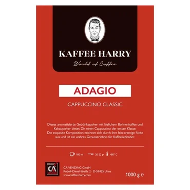 Kaffee Harry - Adagio - Cappuccino Classic