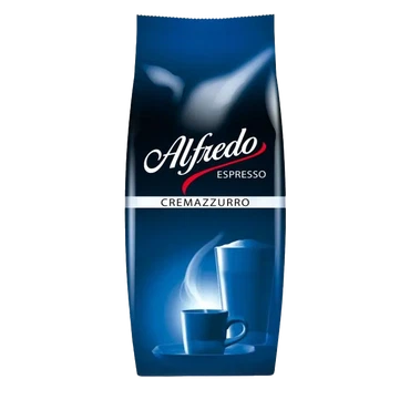 Alfredo Espresso Kaffee Cremazzurro 1000g Bohnen