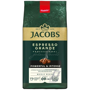 Jacobs Espresso Grande Kaffeebohnen 1 kg kräftig und vollmundig